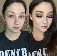 best before and after makeup photo