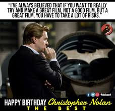 Jul 30, 2017 today is christopher nolan's birthday and we'll never grow old of our appreciation for the incredible cinematic experiences he creates through his screenwriting, production, and direction. Hbdnolan Hashtag On Twitter