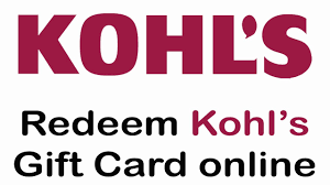 how to redeem kohl s gift card