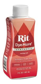 rit dyemore dye for synthetics racing