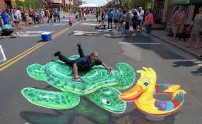 New Chalk Howard Street A Street Art Festival In Rogers