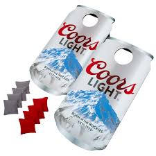 2 X 3 Coors Light Can Manufactured Wood Cornhole Board