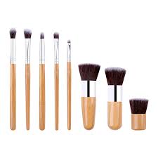 11 bamboo s makeup brush set