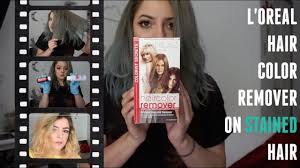 loreal hair color remover on faded semi