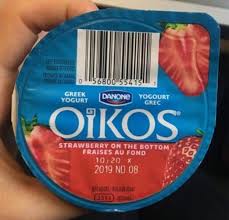 danone oikos strawberry greek yogurt
