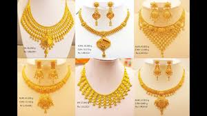latest gold jewellery designs with