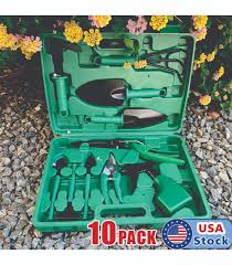 10pc garden tool set vegetable flower