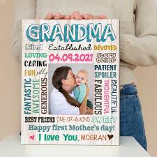 first time grandma gift from grandchild