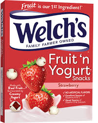strawberry fruit n yogurt snacks