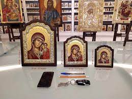 Saint Nicholas Icon Silk Screen Icon
