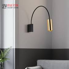 aluminum wall mounted reading lamp for