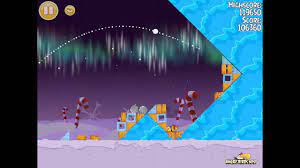Angry Birds Seasons Winter Wonderham 1-9 Walkthrough 3-Star - YouTube