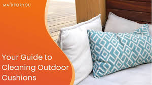 How To Clean Outdoor Cushions That Are