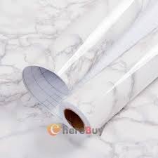 White Marble Wallpaper Self Adhesive