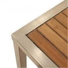 Wood Stainless Steel Furniture