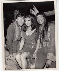 Whoever said that lightning never strikes twice in the same place never met fess parker. Daniel Boone Little Fawn And Mingo Beach Party Movies