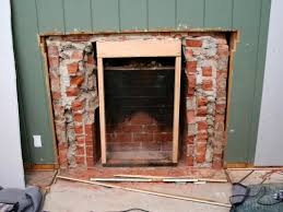 Removing A Brick Fireplace Brick