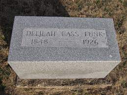 Delilah Cass Funk (1847-1926) - Find a Grave Memorial