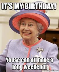Happy Birthday Queen Meme