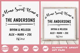 Home Sweet Home Sign Graphic By Robinbobbindesign Creative Fabrica