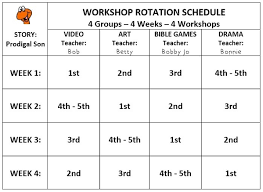 Our task is to bring only the best rotation/rotating schedule templates for your needs. 4 And 5 Week Rotation Schedule Examples 1 To 5 Rotating Groups Rotation Org