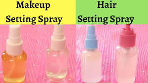 diy makeup hair setting spray simple