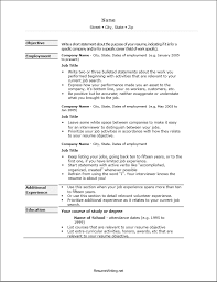 Format Of Writing A Resume Cover Letter Format Start With The