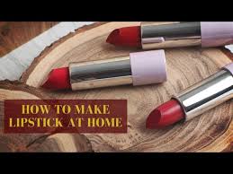 diy vegan lipstick recipe easy lipstick