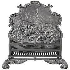 Regency Cast Iron Antique Fireplace