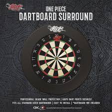 Shot Dartboard Surround Black
