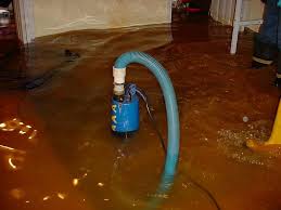 pump out a flooded basement