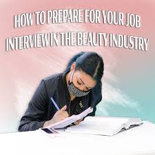 job interview in the beauty industry
