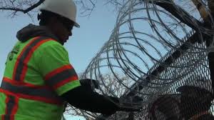 Unprecedented Amount Of Security On Capitol Hill Ahead Of Inauguration - YouTube