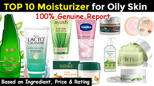 top 10 moisturizer for oily skin