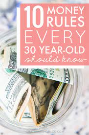 financial advice for your 30s 10