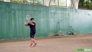 how to hit a tennis forehand with