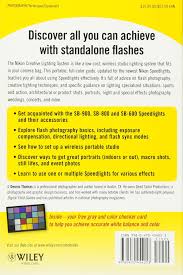Nikon Creative Lighting System Digital Field Guide Amazon