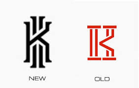 The 2014 kyrie irving logo includes two letters, k and i, which look even more like old english initials than his first emblem. Nike Trademarks New Kyrie Irving Logo Diseno Grafico Publicitario Graficos Motivacion