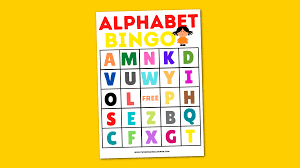 free alphabet bingo printable game for kids