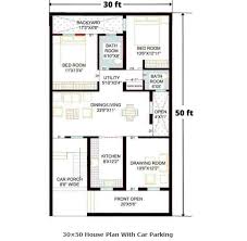 House Plan 30 X 50 Surveying Architects