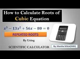 How To Calculate Repeated Roots Of