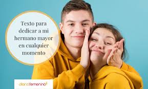 carta de amor para un hermano palabras