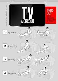 how to work your abs while watching tv
