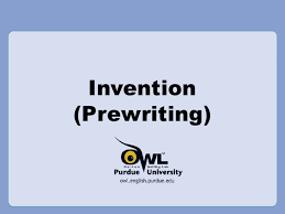 Writing Process Invention Owl