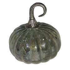 Decorative Glass Pumpkin