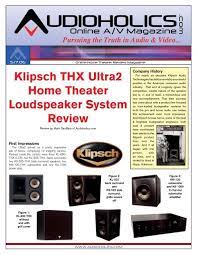 thx ultra2 home theater loudspeaker