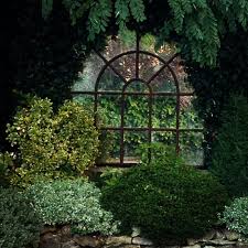 Arch Garden Cast Iron Window Frame