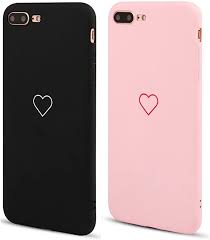If you bought an iphone 7 plus, you'll definitely want to keep your investment safe and uncracked. Lapopnut 2 Pack For Iphone 7 Plus Case Iphone 8 Plus Case Fashion Cute Love Heart Shape Matte Case Anti Scratch Soft Tpu Cover Back Bumper For Apple Iphone 7 Plus Iphone 8 Plus Amazon Co Uk