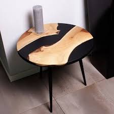 Black Resin Table Coffee Table