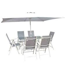 Buy Fold Garden Set Table 6 Chairs
